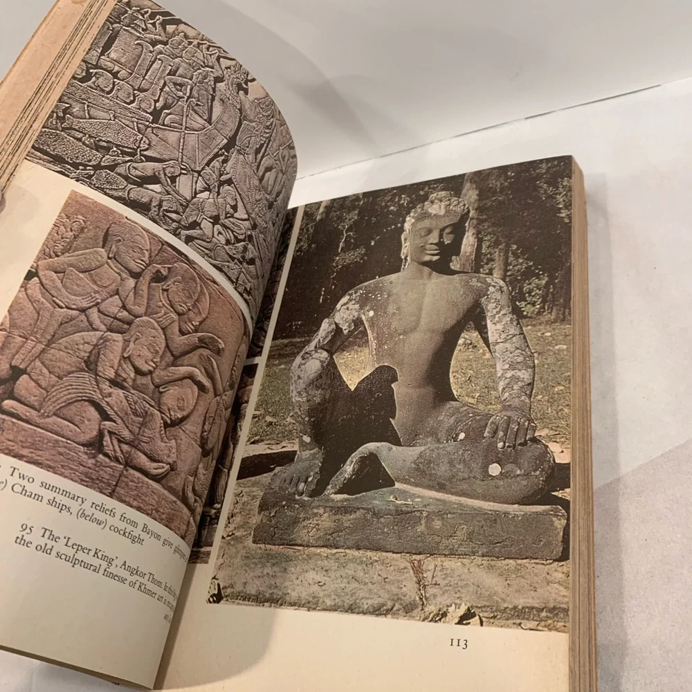 The Art of Southeast Asia Philip Rawson 1967 Vintage Paperback Praeger Art Book
